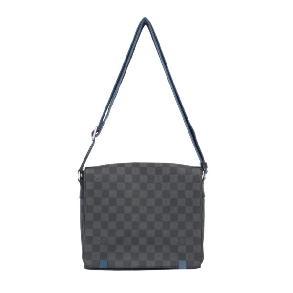 brb10010000014262 1 Louis Vuitton District PM Damier Graphite Shoulder Bag Black