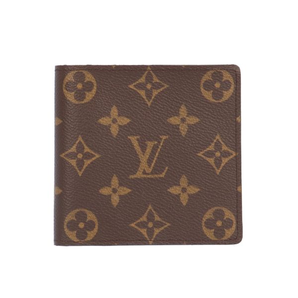 brb10010000014291 1 Louis Vuitton Portefeuille Marco Bifold Wallet Monogram Canvas