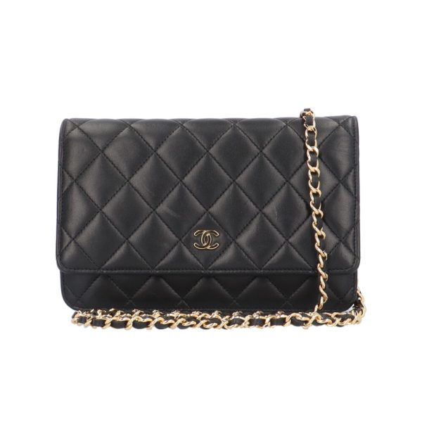 brb10010000014295 1 Chanel Matelasse Wallet Chain Lambskin Shoulder Bag