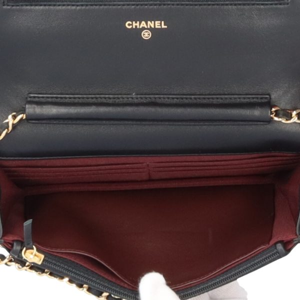 brb10010000014295 7 Chanel Matelasse Wallet Chain Lambskin Shoulder Bag