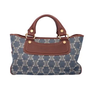 brb10010000014300 1 Burberry Monogram Denim Camera Bag Navy