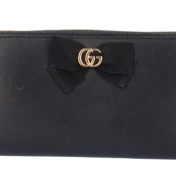 brb10010000014412 7 Gucci Japan Limited Interlocking Leather Long Wallet Black