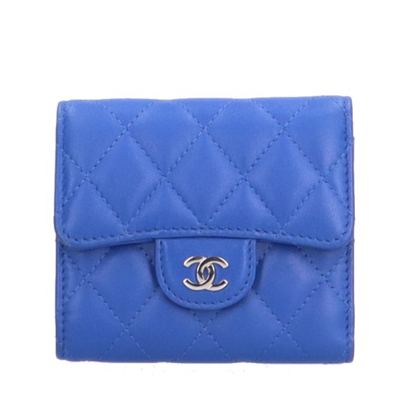 brb10010000014537 1 Chanel Matelasse Leather Trifold Wallet