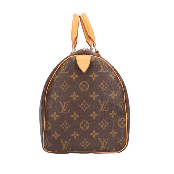 brb10010000014547 3 Louis Vuitton Speedy 30 Handbag Monogram Canvas Brown