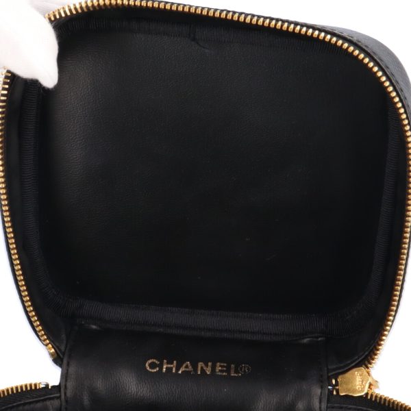 brb10010000014623 7 Chanel Vertical Vanity Caviar Handbag Black