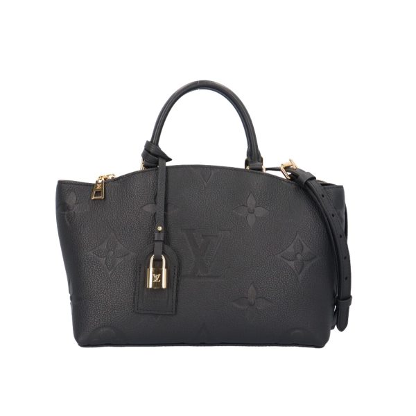 brb10010000014924 1 Louis Vuitton Petit Palais PM Shoulder Bag Monogram Emprene Leather Black