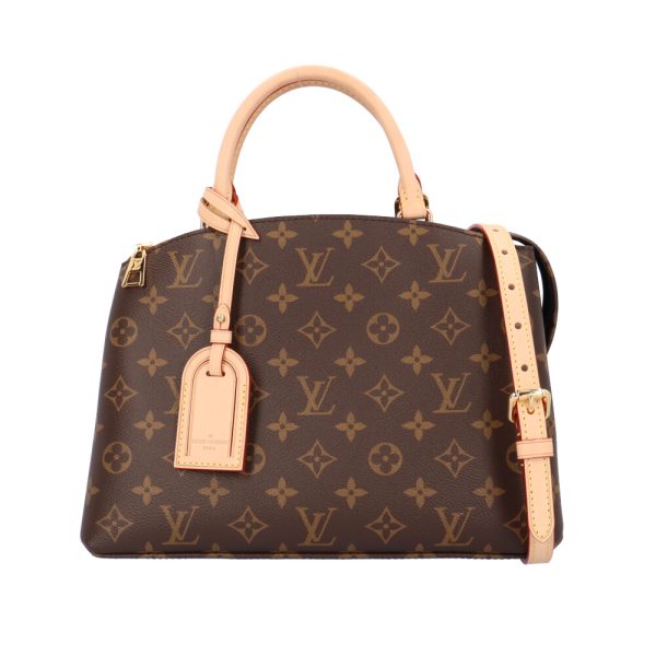 brb10010000014925 1 Louis Vuitton Petit Palais PM Shoulder Bag Monogram Canvas Brown