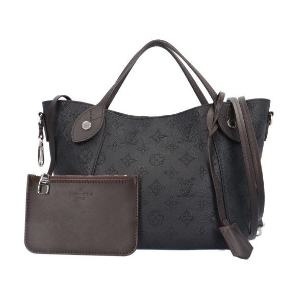 brb10010000014926 3 Louis Vuitton Hina PM Shoulder Bag Monogram Mahina Black