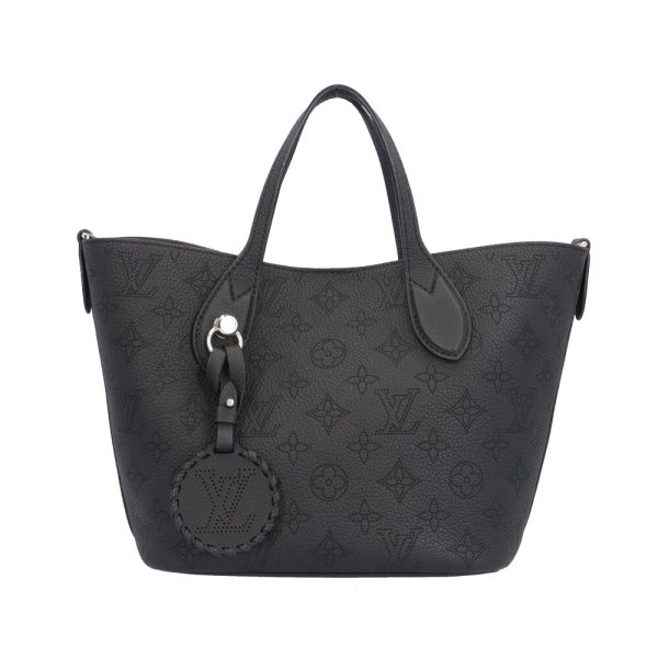 brb10010000014934 3 Louis Vuitton Blossom PM Shoulder Bag Monogram Mahina Black