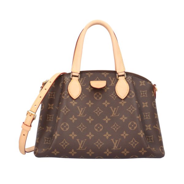 brb10010000014935 1 Louis Vuitton Rivoli PM Shoulder Bag Monogram Canvas Brown