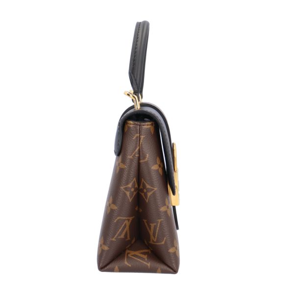 brb10010000014939 4 Louis Vuitton Rocky BB Shoulder Bag Monogram Canvas Brown