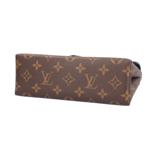 brb10010000014939 5 Louis Vuitton Rocky BB Shoulder Bag Monogram Canvas Brown