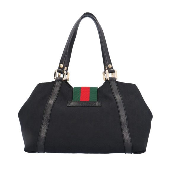 brb10010000014964 3 Gucci GG Canvas Tote Bag Black