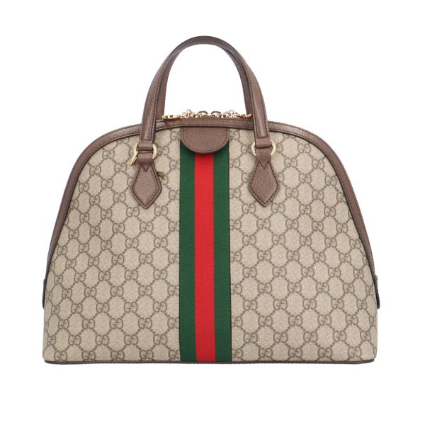 brb10060000000463 3 Gucci Sherry GG Supreme Canvas Shoulder Bag Beige