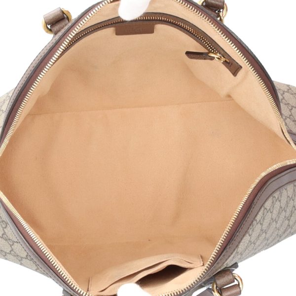 brb10060000000463 6 Gucci Sherry GG Supreme Canvas Shoulder Bag Beige