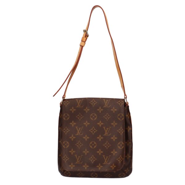 brb23000085 0 Louis Vuitton Musette Salsa Monogram Shoulder Bag Brown