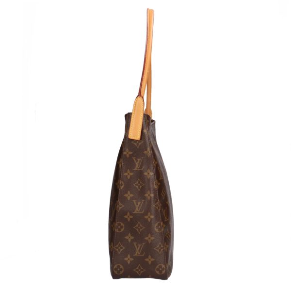 brb23000090 5 Louis Vuitton Looping Monogram Shoulder Bag Brown