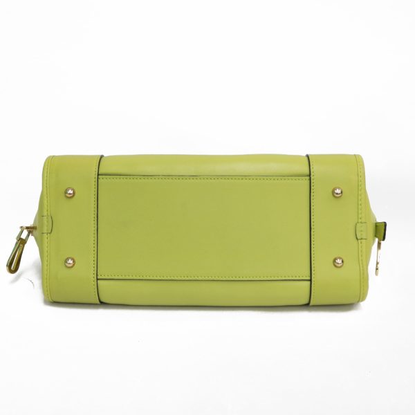 brb24104958 8 Loewe Amazona 28 Handbag Leather Lime