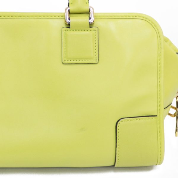 brb24104958 9 Loewe Amazona 28 Handbag Leather Lime