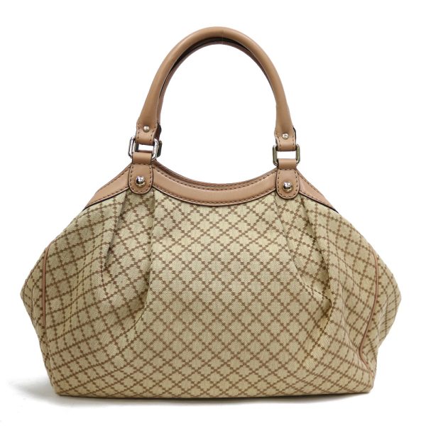 brb24105244 3 Gucci Diamante Handbag Beige