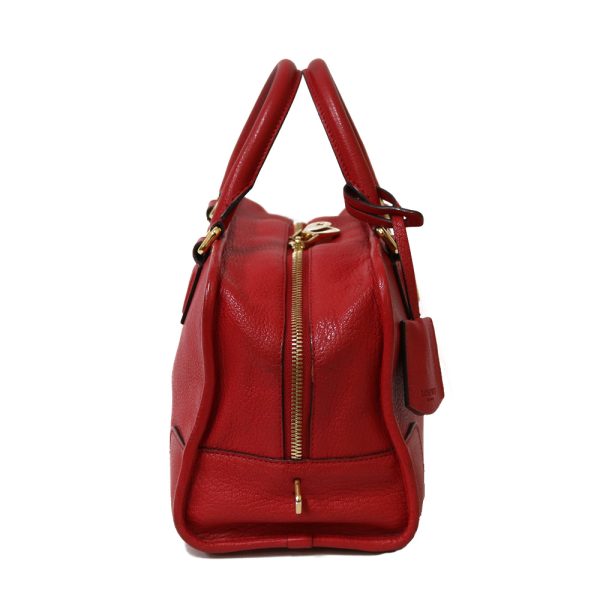 brb24107254 4 Loewe Amazona 28 Handbag Leather Red