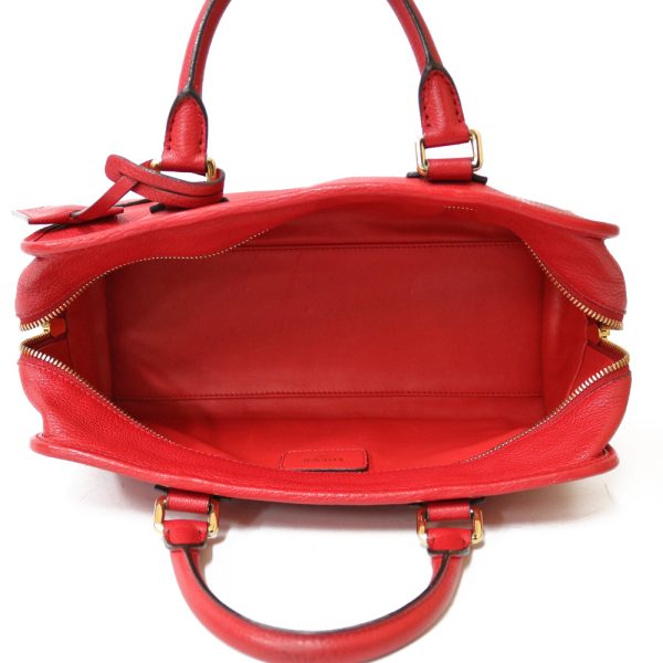 brb24107254 7 Loewe Amazona 28 Handbag Leather Red