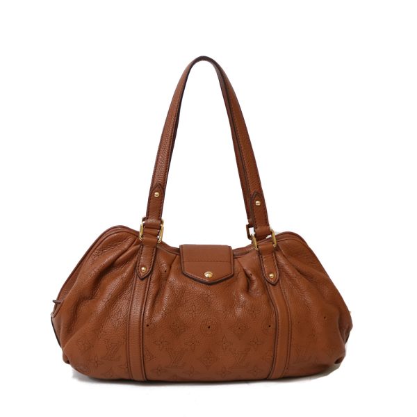 brb24107482 3 Louis Vuitton Lunar Mahina Shoulder Bag Brown