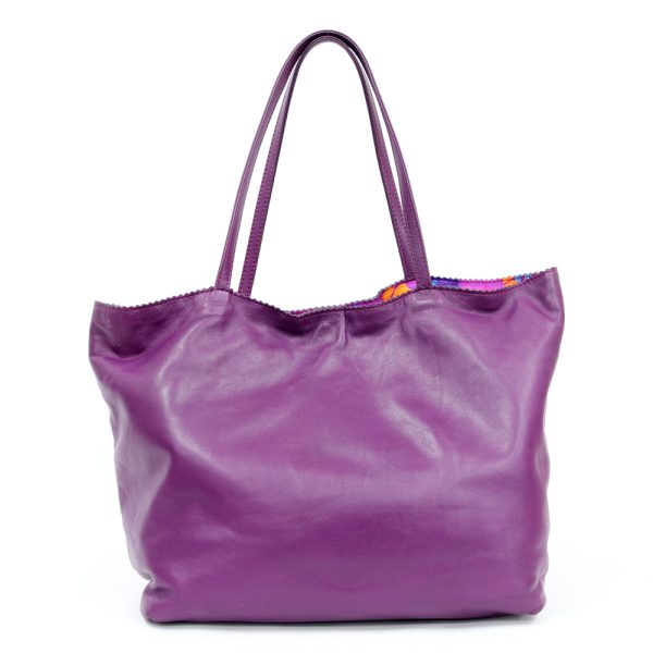 brb24107505 3 Loewe Shoulder Bag Leather Purple