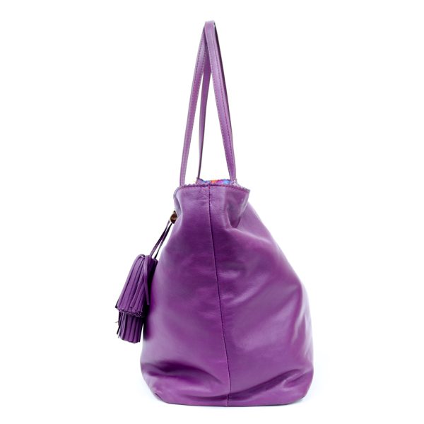 brb24107505 4 Loewe Shoulder Bag Leather Purple