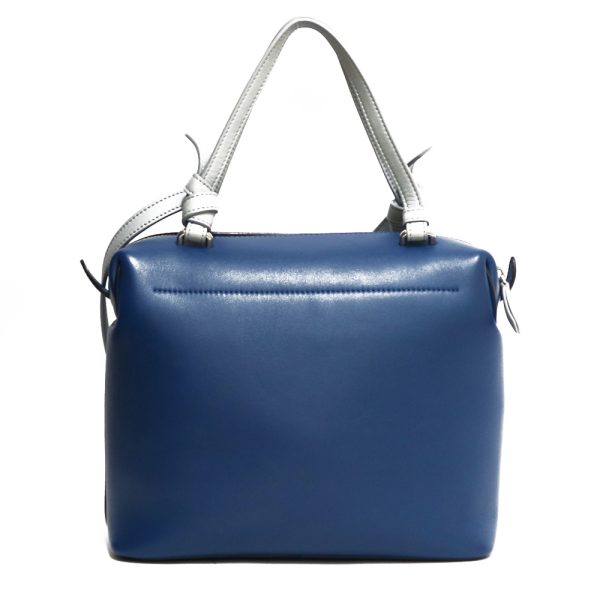 brb25400065 3 Celine Shoulder Bag Leather Blue