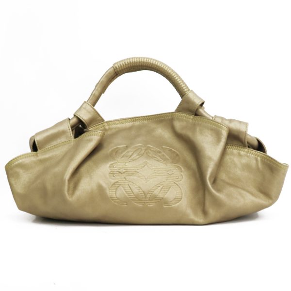 brb25401303 1 Loewe Nappa Aire Handbag Leather Gold