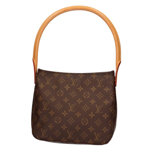 brb25401664 0 Louis Vuitton Looping Monogram Shoulder Bag Brown