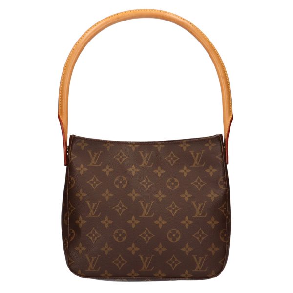 brb25401664 2 Louis Vuitton Looping Monogram Shoulder Bag Brown