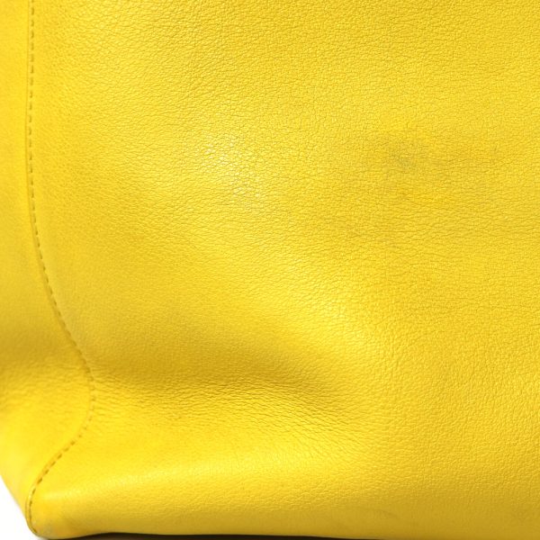 brb29104621 11 Celine Hippo Phantom Shoulder Bag Leather Yellow