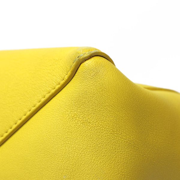 brb29104621 9 Celine Hippo Phantom Shoulder Bag Leather Yellow