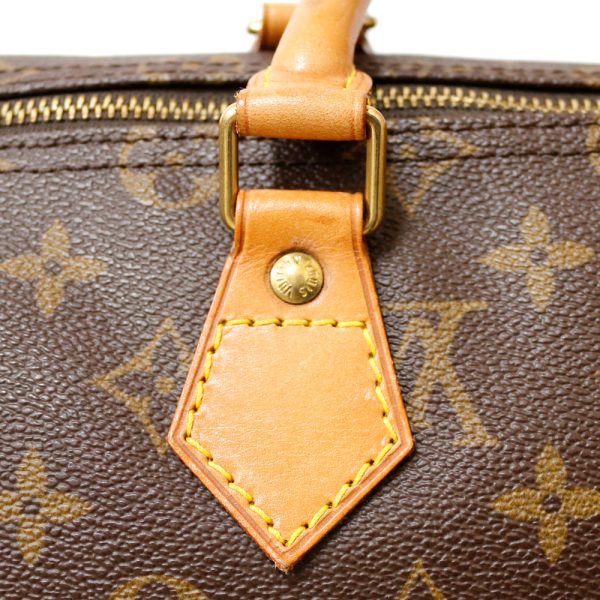 brb31701539 9 Louis Vuitton Speedy Monogram Boston Bag Brown