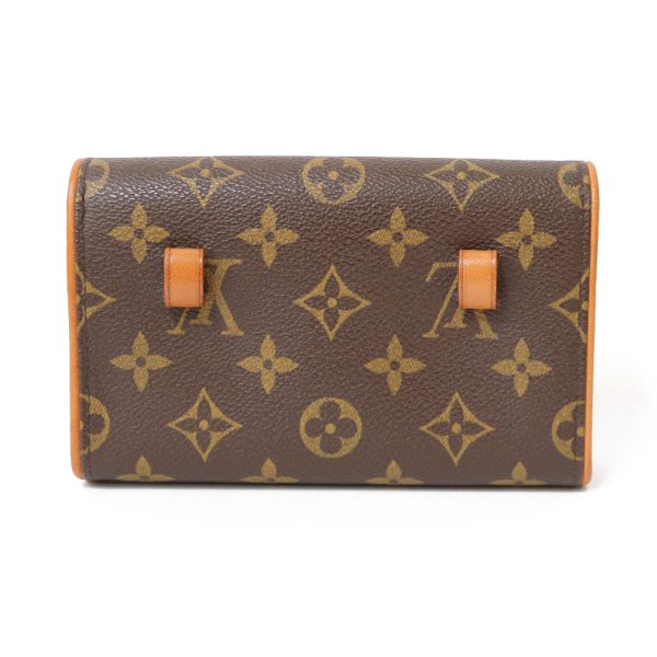 brb31701655 3 Louis Vuitton Pochette Florentine Monogram Waist Bag Brown