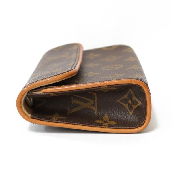 brb31701655 4 Louis Vuitton Pochette Florentine Monogram Waist Bag Brown