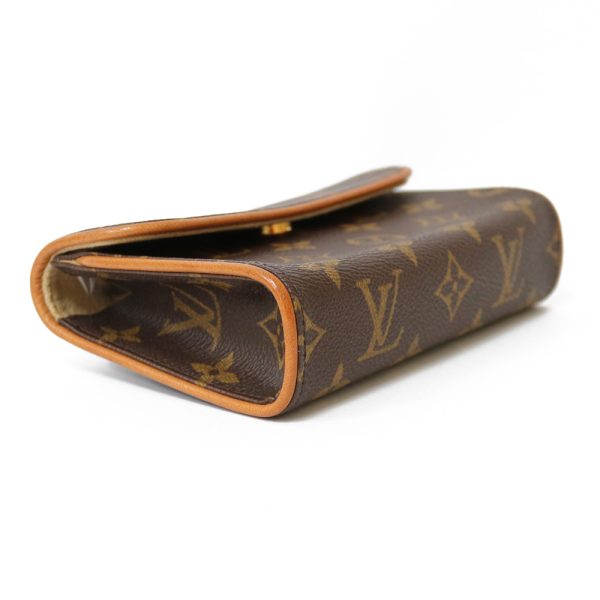 brb31701655 5 Louis Vuitton Pochette Florentine Monogram Waist Bag Brown