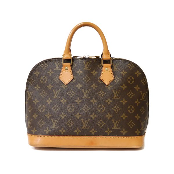 brb31701816 1 Louis Vuitton Alma Monogram Handbag Brown