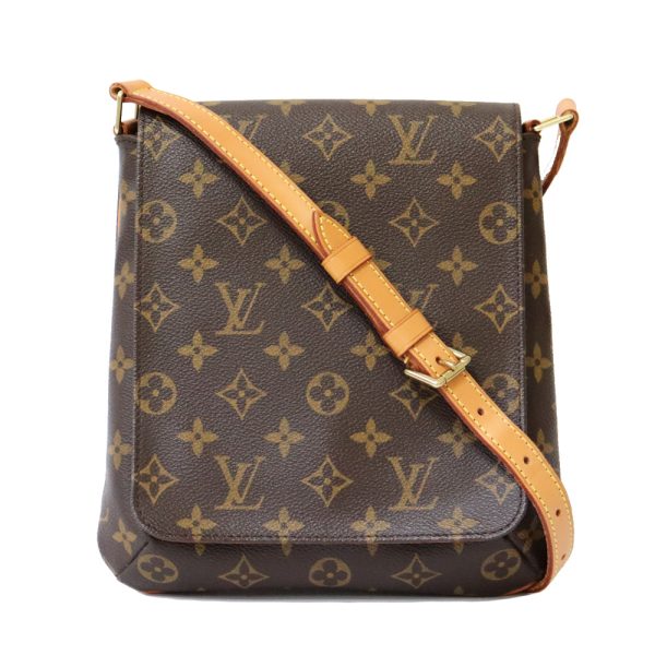 brb31701927 2 Louis Vuitton Musette Salsa Monogram Shoulder Bag Brown