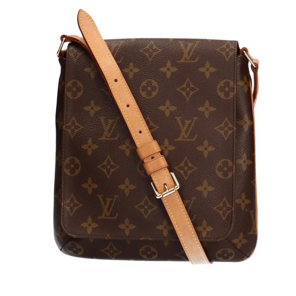 brb31702138 0 Louis Vuitton Musette Salsa Monogram Shoulder Bag Brown