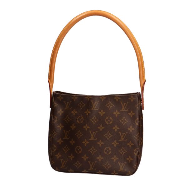 brb31702141 1 Louis Vuitton Looping Monogram Shoulder Bag Brown