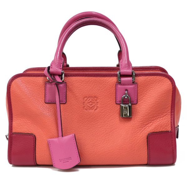 brb35100791 1 Loewe Handbag Leather Orange