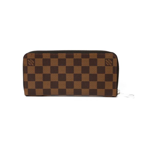 brb35101899 1 Louis Vuitton Zippy Damier Long Wallet Brown