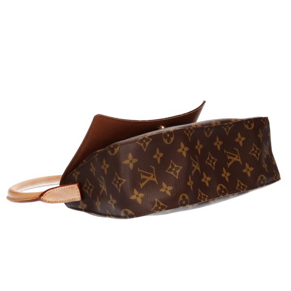 brb35104418 5 Louis Vuitton Mini Looping Monogram Handbag Brown