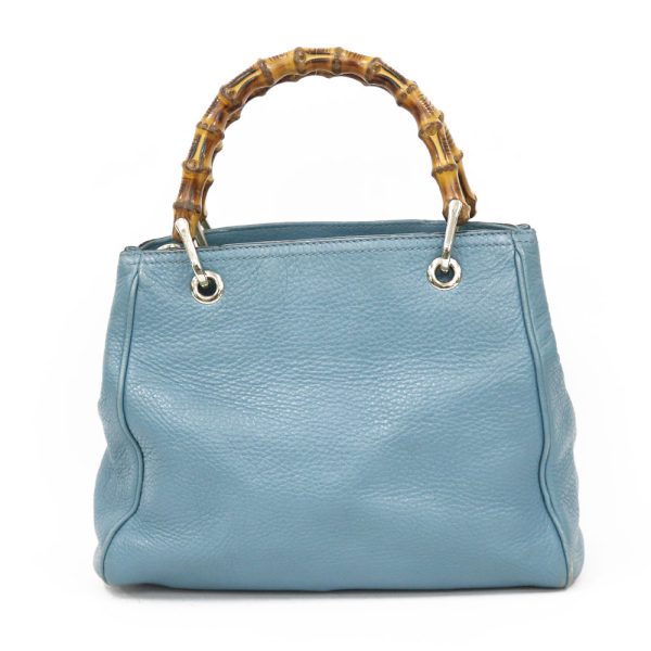 brb36005650 3 Gucci Bamboo Shoulder Bag Blue