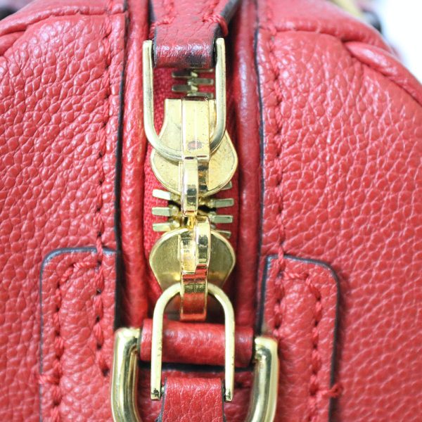 brb36008663 10 Louis Vuitton Speedy Bandouliere Monogram Shoulder Bag Red