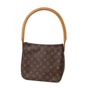 brb37100900 0 Louis Vuitton Grand Palais MM Monogram Emplant Leather Noir Black