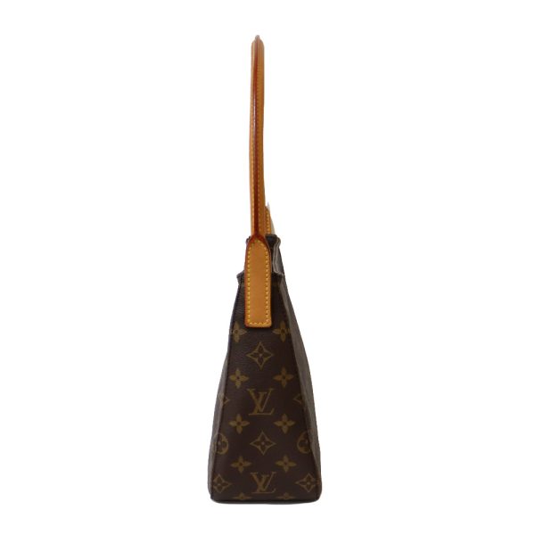 brb37100900 4 Louis Vuitton Looping Monogram Shoulder Bag Brown